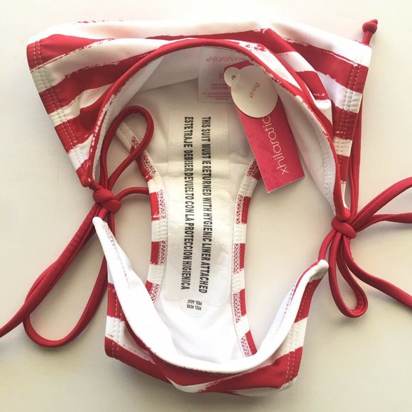 Xhilaration Swim Xhilaration Red White Blue Bikini Top Bottom